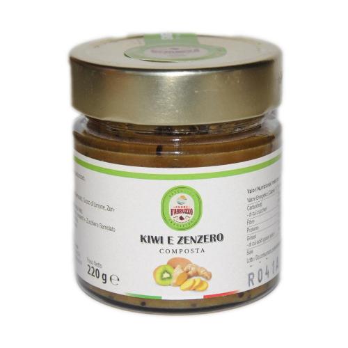 Composta kiwi e zenzero